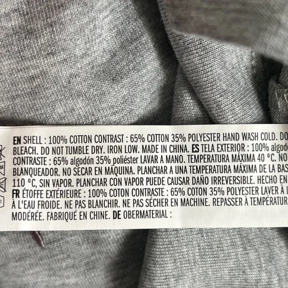 DO NOT BUY Endless Rose Gray Shoulder Pad Shirt Size Xs Extra Small - Picture 5 of 6